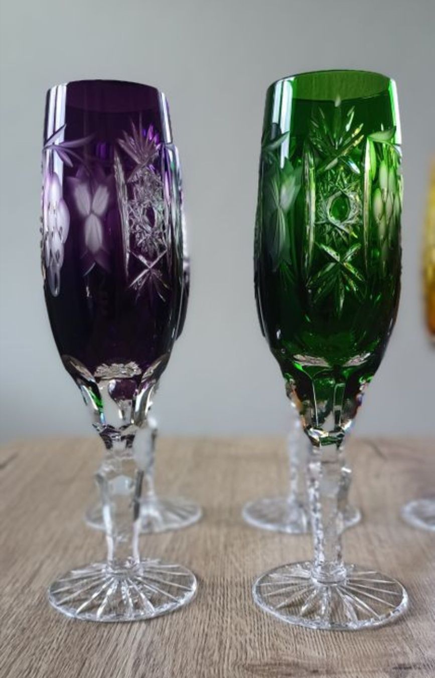 Bicchieri: 8 Champagner Bleikristallgläser "Ajka" – Nuovo (secondo la descrizione) da Alpnach Dorf venduto da jkp_k62jg 1