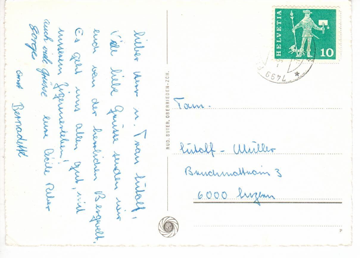 Cartoline postali: Feldis im Domleschg – Usato da Wolhusen venduto da Curver9 1