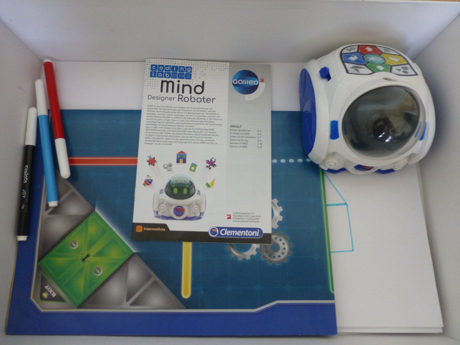 Clementoni Spielzeuge: Galileo Mind Designer Roboter Clementoni – Gebraucht aus Zürich von Betula11 2