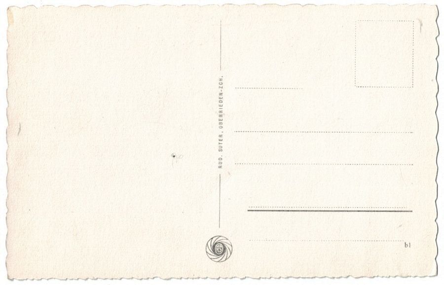 Cartoline postali: Braunwald, Sesselbahn um 1950 – Usato da Frauenfeld venduto da POML 1