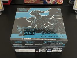 Black Bolt Pokemon Center Elite Trainer Box EN