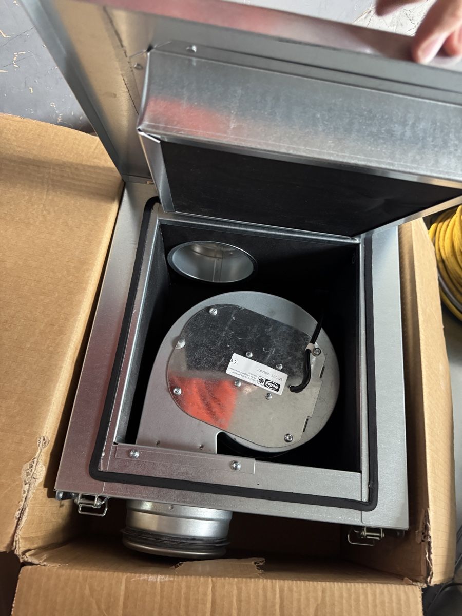 Helios Ventilatori: SILENTBOX Rohrventilator, 1 PH schallgedämpft – Nuovo e nell'imballaggio originale da Härkingen venduto da 1S. 2