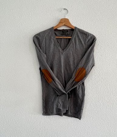 Top en cachemire cotton cuir Massimo Dutti taille M