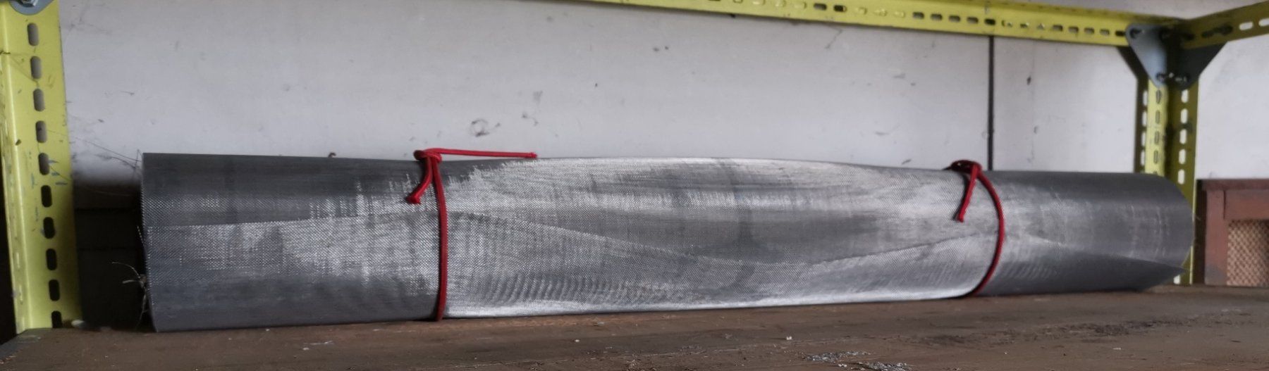 Griglie e Inferriate: Drahtgewebe Buntmetall, galvanisiert, Masche ca. 1 mm – Nuovo (secondo la descrizione) da Liestal venduto da Ciccoo 1