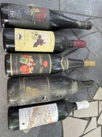 Wein Flaschen Sammlung 1991-2001 verschiedene Jahrgänge