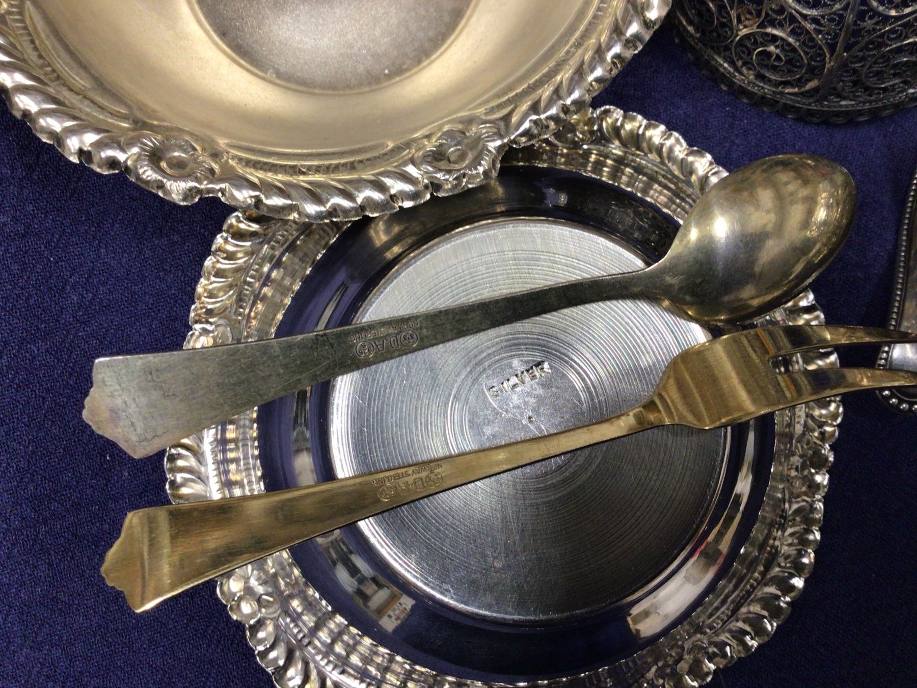 Jezler Set di piatti: Lot objets et bijoux arg 800 et 925 – Usato da ORBE venduto da mar_j9rz 2