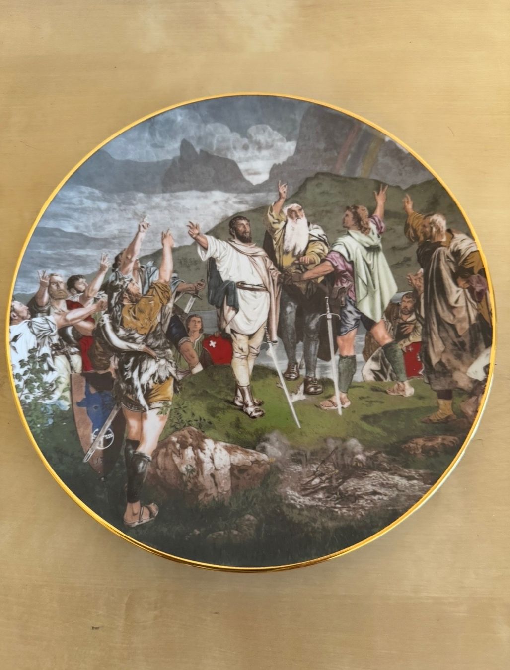 Assiettes: Albert Anker Teller, Langenthal – Neuf avec emballage d'origine à Luzern par lbreu 3
