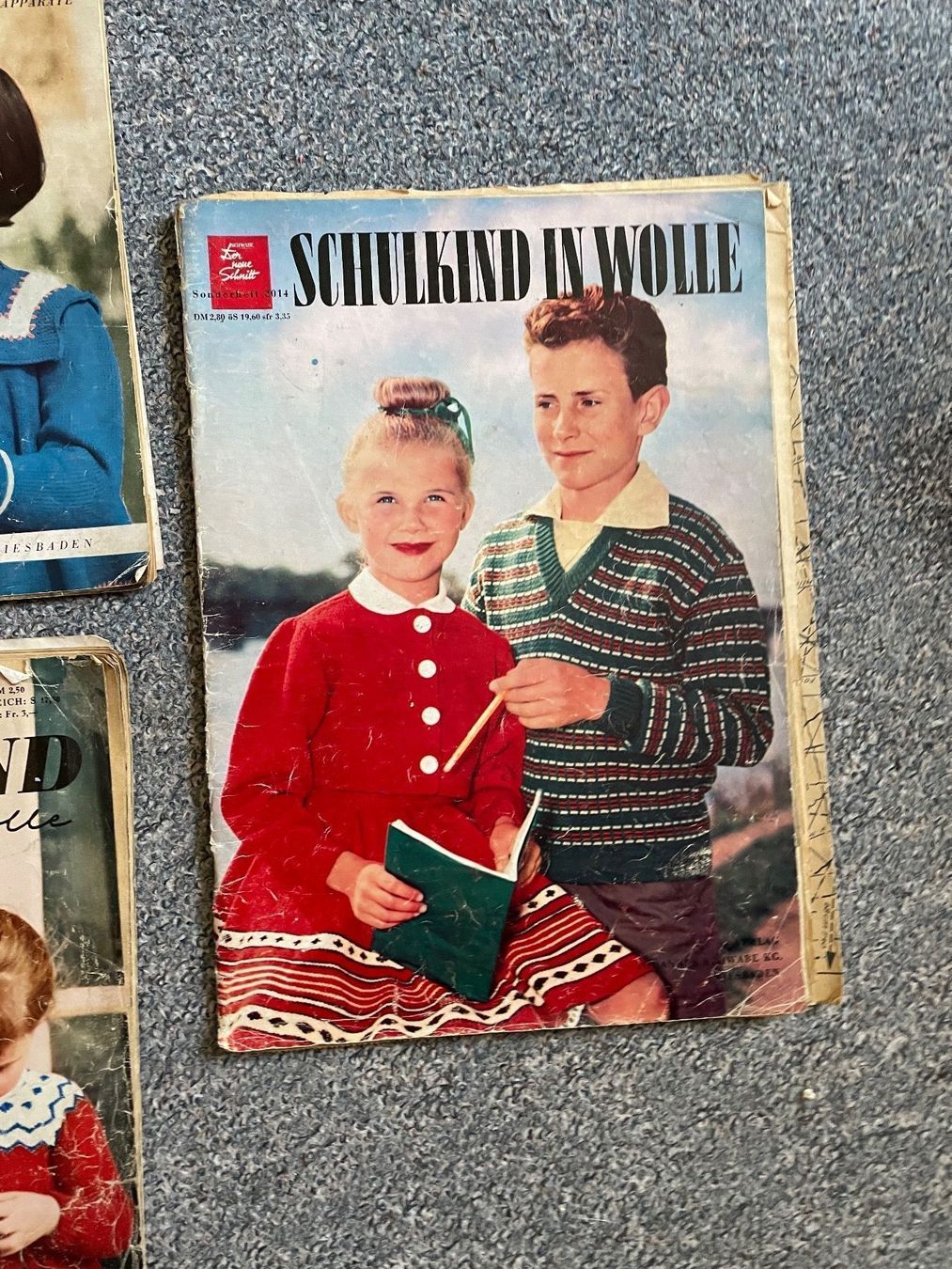 Riviste & Magazine: 3 Hefte Unser Kleinkind / Schulkind in wolle – Usato da Buchs SG venduto da Billikatze5 3