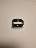 Fingerring schwarz, glänzend, ungebraucht
