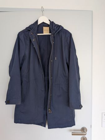 Dunkelblauer Parka von Selected Femme, Grösse 38