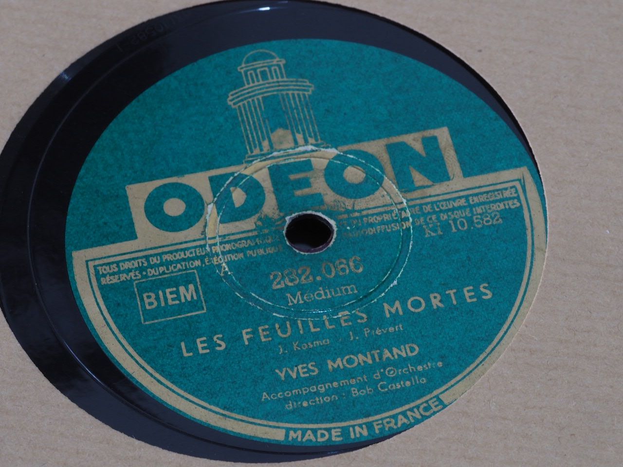 Schallplatten: DISQUES 78 TZOURS – Gebraucht aus Lausanne von Leag 9