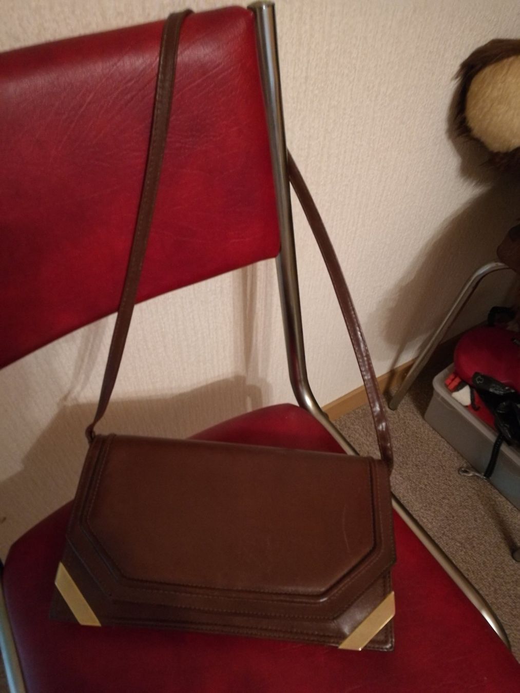 Borse da donna: Handtasche oder Clutch Leder braun – Usato da Horn venduto da sonjamenzi 6
