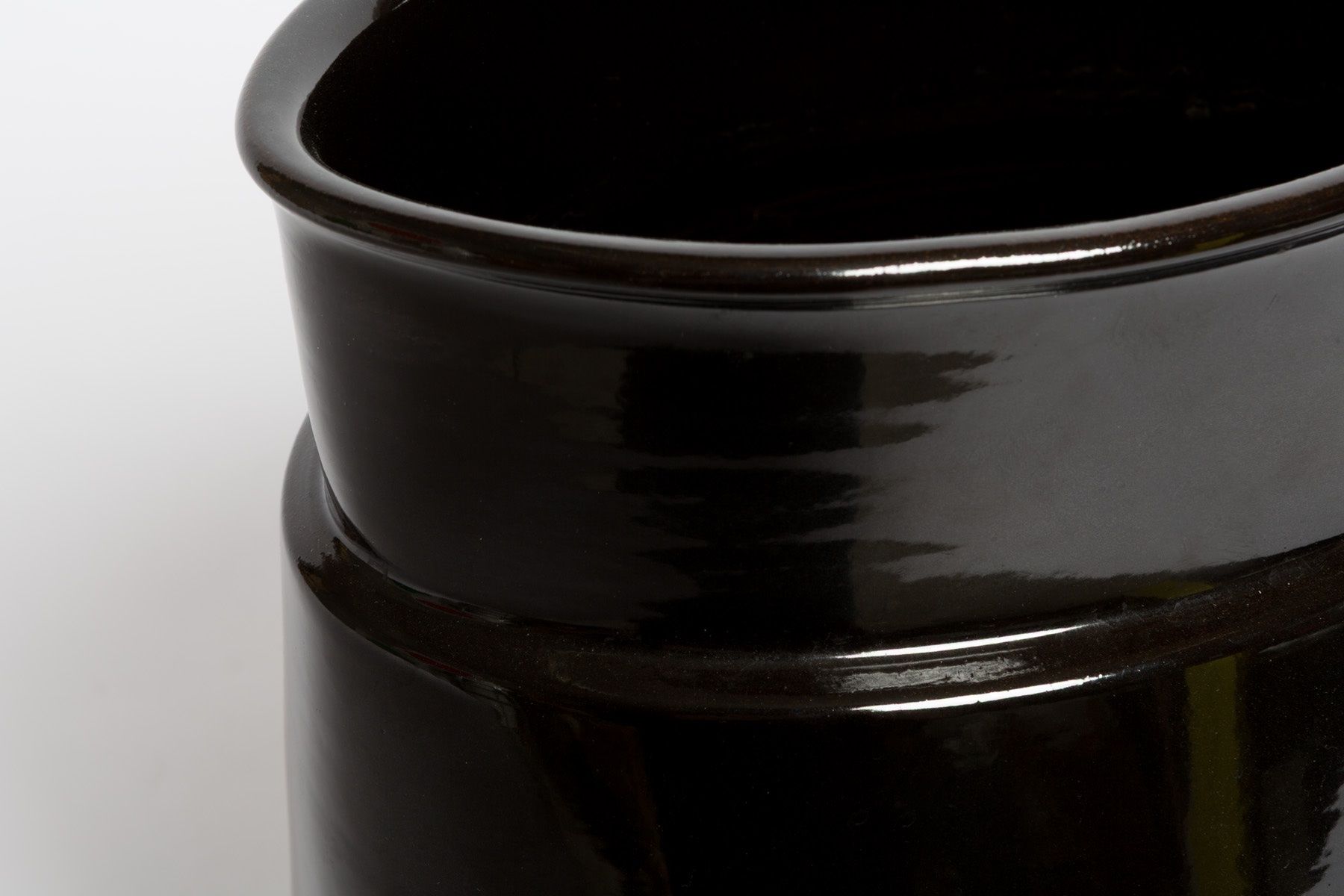 Linck Vasi & Recipienti: Schwarze Blumenvase von Margrit Linck – Usato da Bern venduto da sales_et 5