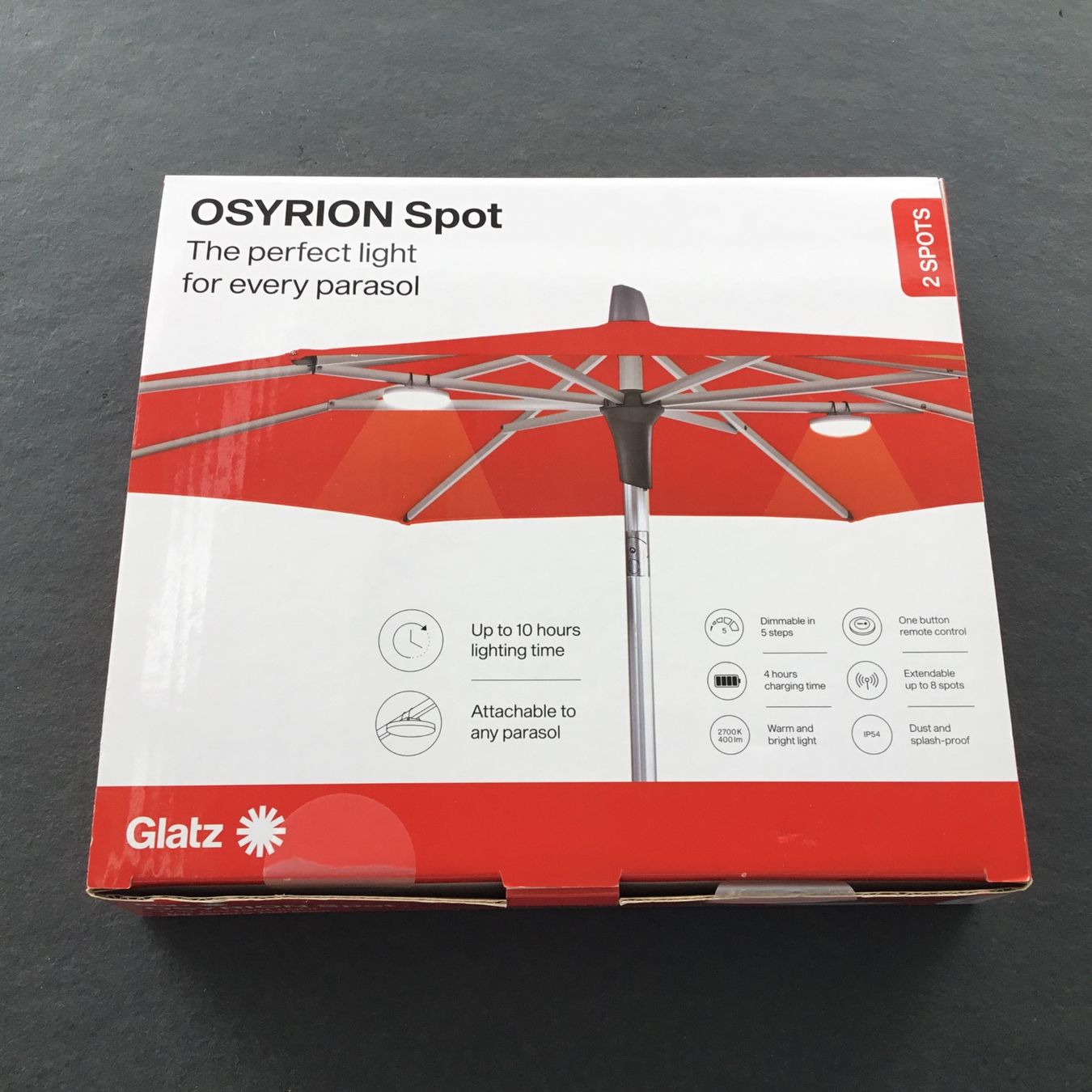 Glatz Lampes: Glatz OSYRION Spot – Neuf avec emballage d'origine à Schlieren par hespeler99
