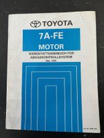 Toyota 7A-FE Motor Werkstatthandbuch Abgassystem 1995