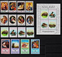 Malawi – 1985-1993 – Auswahl 4 Serien und 1 Block **