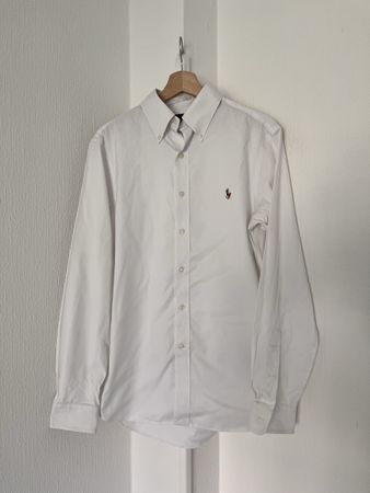 Ralph Lauren White Slim Fit Shirt Size 15.5