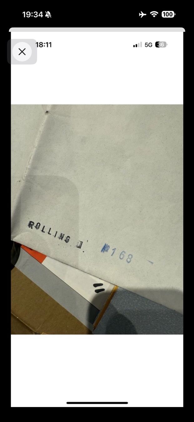 Foto & Immagini: Rolling Stones Orginal Konzert Poster – Usato da Basel venduto da Stars12355 3