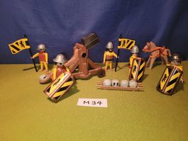 Playmobil Ritter,Burg,Steinschleuder M34