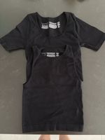 2x Sporttop schwarz Grösse XS (Primark)