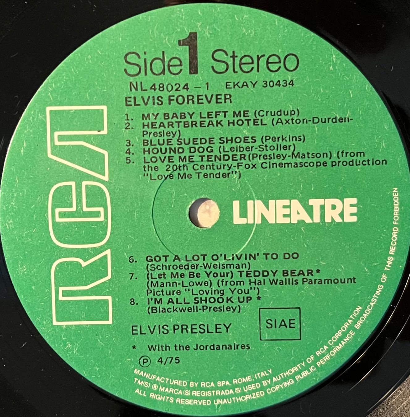 Schallplatten: ELVIS PRESLEY - ELVIS FOREVER - 2 Vinyles 33 Tours – Gebraucht aus Bussigny von vinyl-pas-cher 3