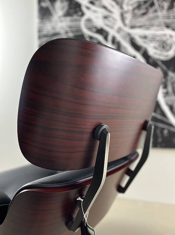 Sessel: Designer Lounge Sessel und Ottoman, Echtes Leder – Neu und originalverpackt aus Münchenstein von AndreHaus 1