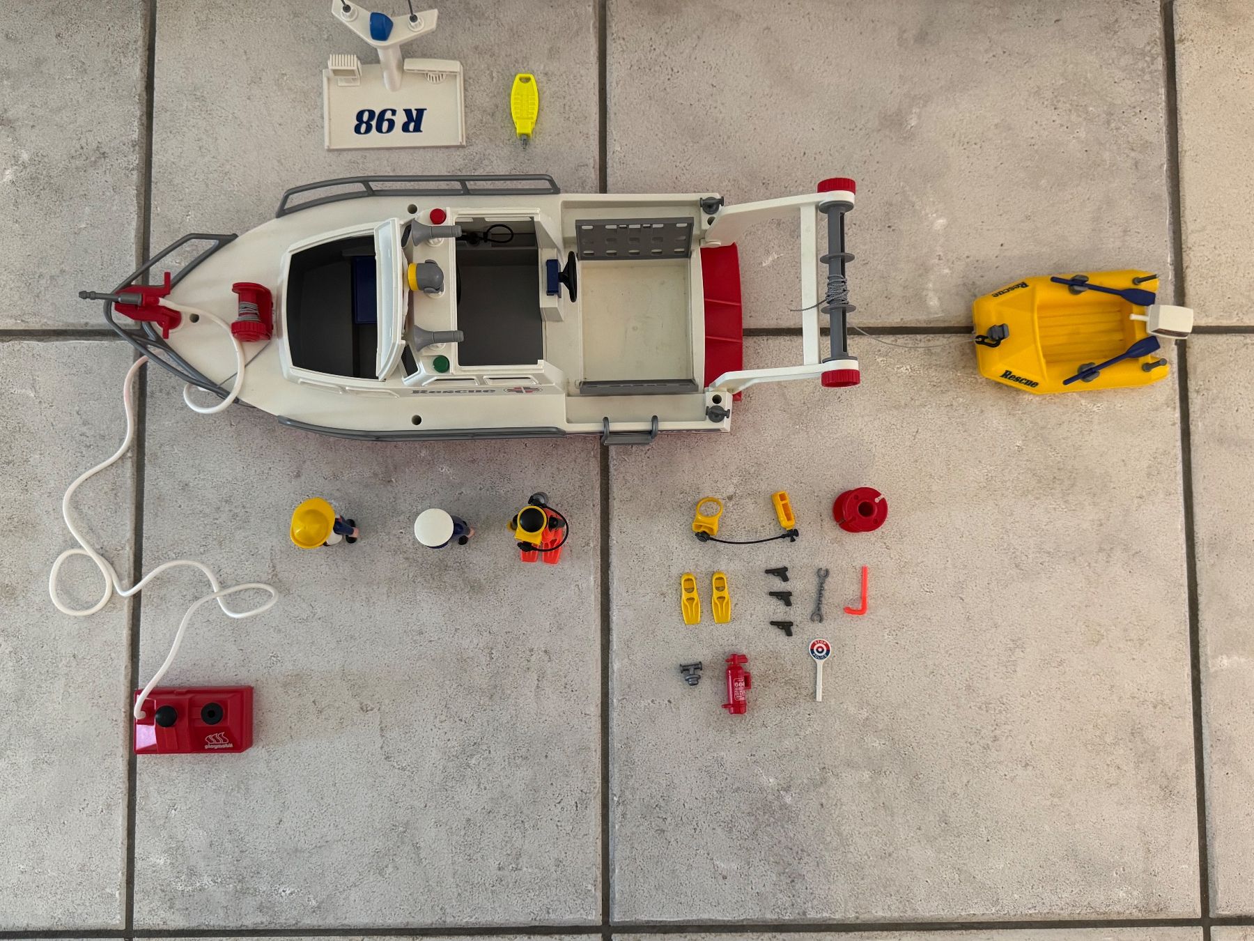 Playmobil Giocattoli: Playmobil; Rescue Rettungsboot - 3941 – Usato da Wettswil venduto da fab_72jv 1