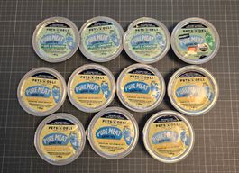 14 Schalen Katzenfutter von Pets Deli