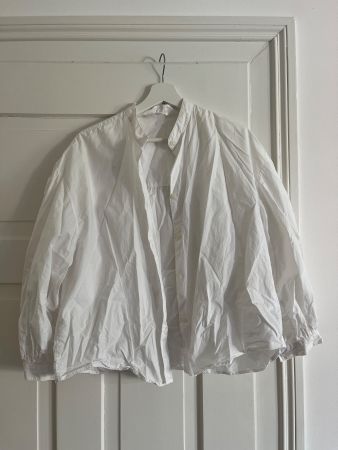 American Vintage Damen Bluse Weiss 100 % Baumwolle XS/S