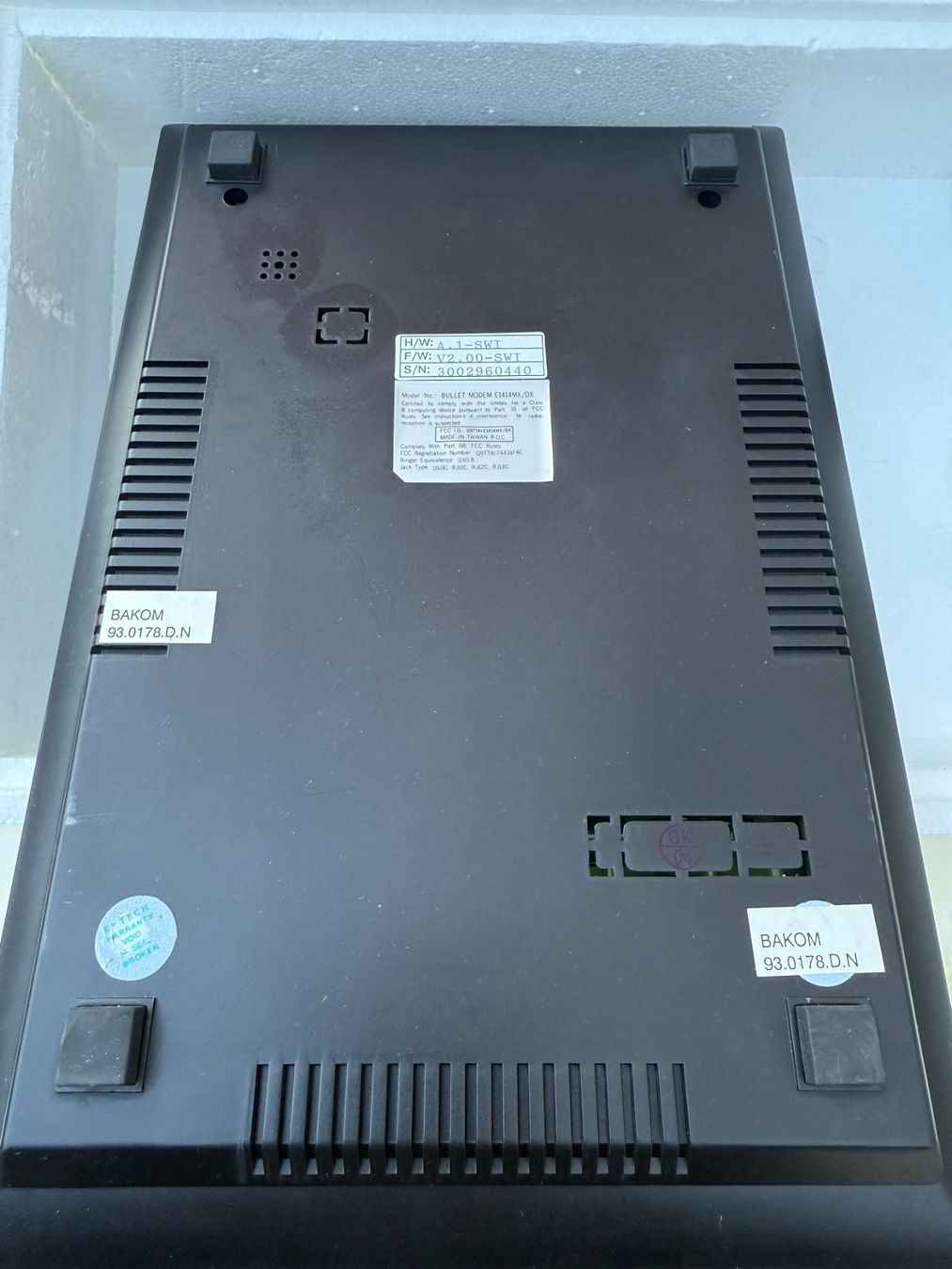 Modems & Router: Bullet Modem E1414MX-DX IN OVP NP 349.- – Gebraucht aus Vacallo von cri_229f 2