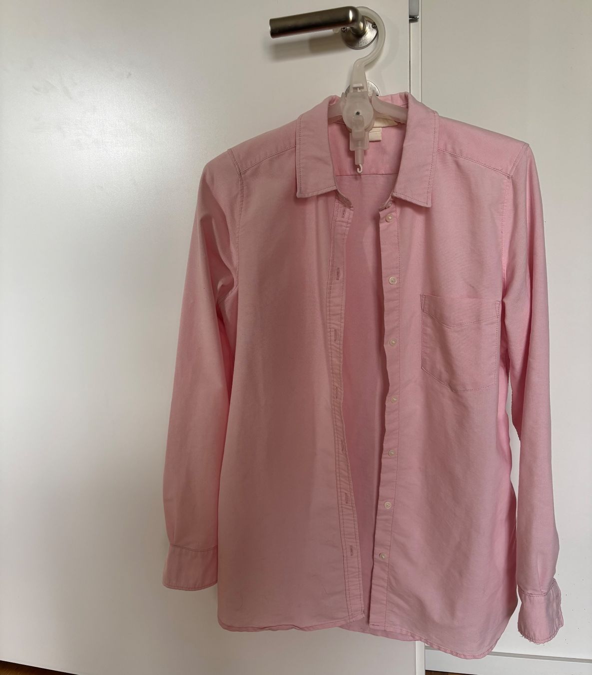 H&M Blusen: H&M L.O.G.G. Rosa Hemdbluse – Grösse 36 – Gebraucht aus Winkel von masrisa