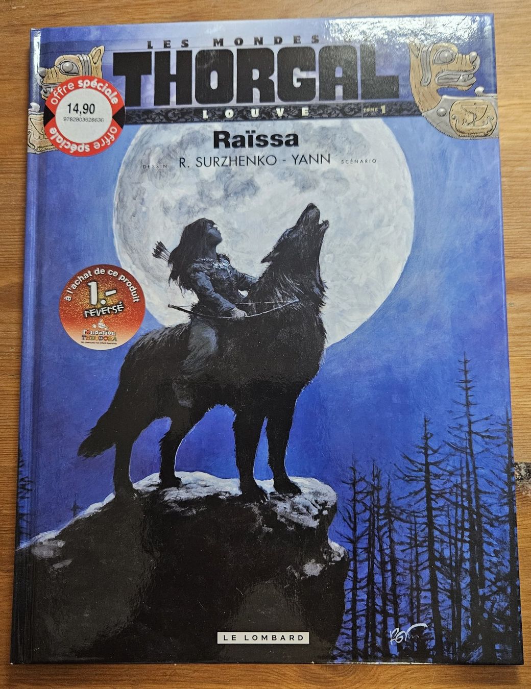 Comics: Thorgal - Louve N 1 E.O. (T.T.B.E.) Raïssa – Gebraucht aus Prévonloup von bitume1975