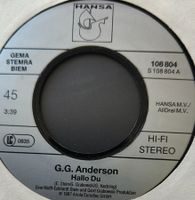 Vinyl-Single G.G. Anderson - Hallo du