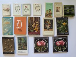 53 Büchlein - Verse - Gedichte - Gebete - Fotos - Konvolut