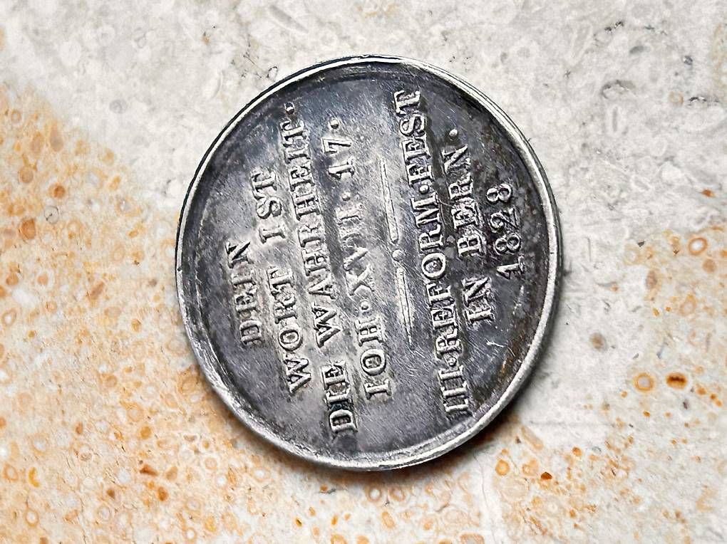 Alle Münzen: Münze Reformfest Bern 1828 (silber 900) – Gebraucht aus Basel von bellespirit 1