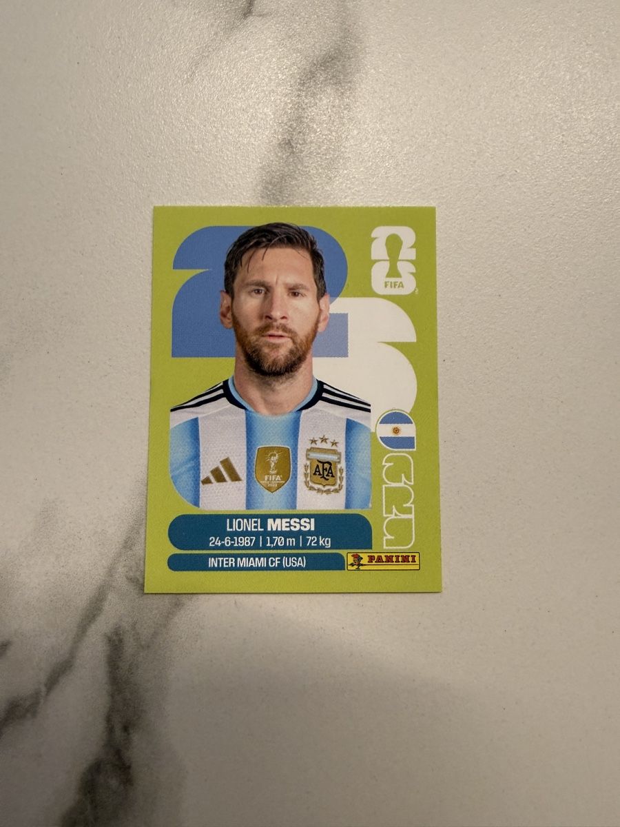 Panini Carte collezionabili: Panini 2026 - Lionel Messi - ARG 17 – Nuovo (secondo la descrizione) da Pratteln venduto da dgbm