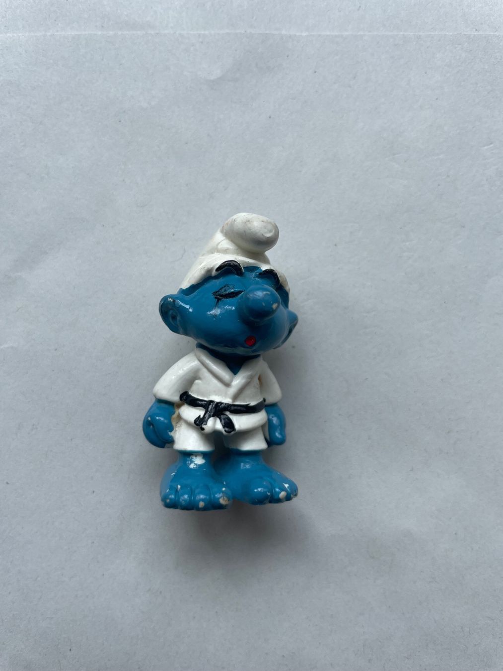 Statuette: Judo-Schlumpf oder Karate-Schlumpf /Schleich – Usato da Aarau venduto da schafgie
