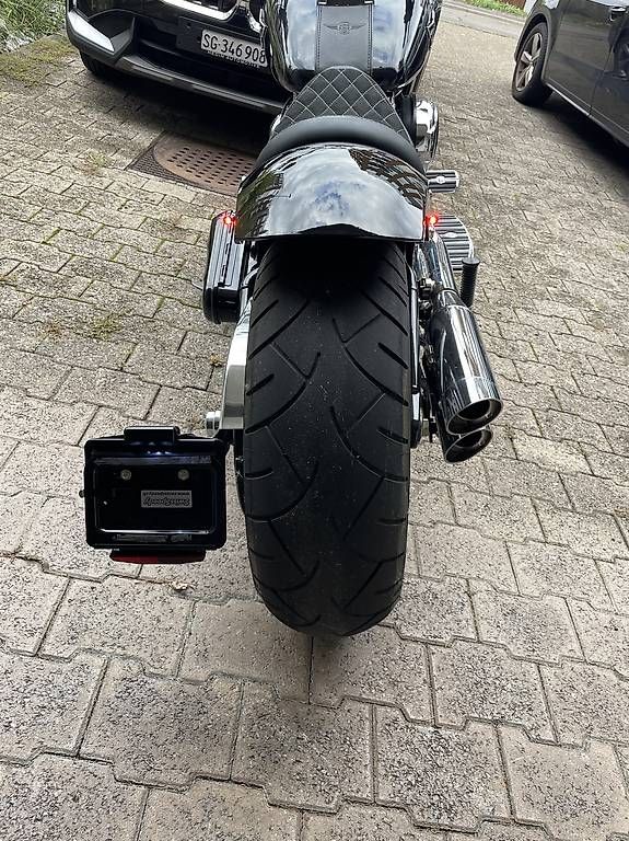 Harley-Davidson Chopper: Harley Fatboy FLSTF 103 – Usato da Steinhausen venduto da Hoelgi 3