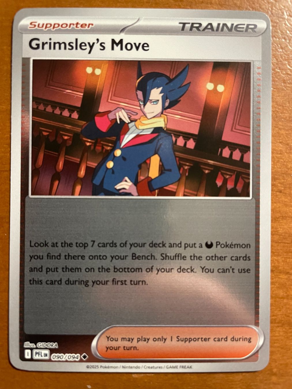 Pokémon Carte collezionabili: Pokemon Grimsley's Move Reverse (Versand gratis) – Nuovo (secondo la descrizione) da Chur venduto da Angerson