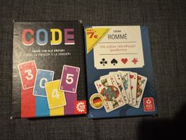 CODE & Leinen Rommé Kartenspiele - Spielspass 