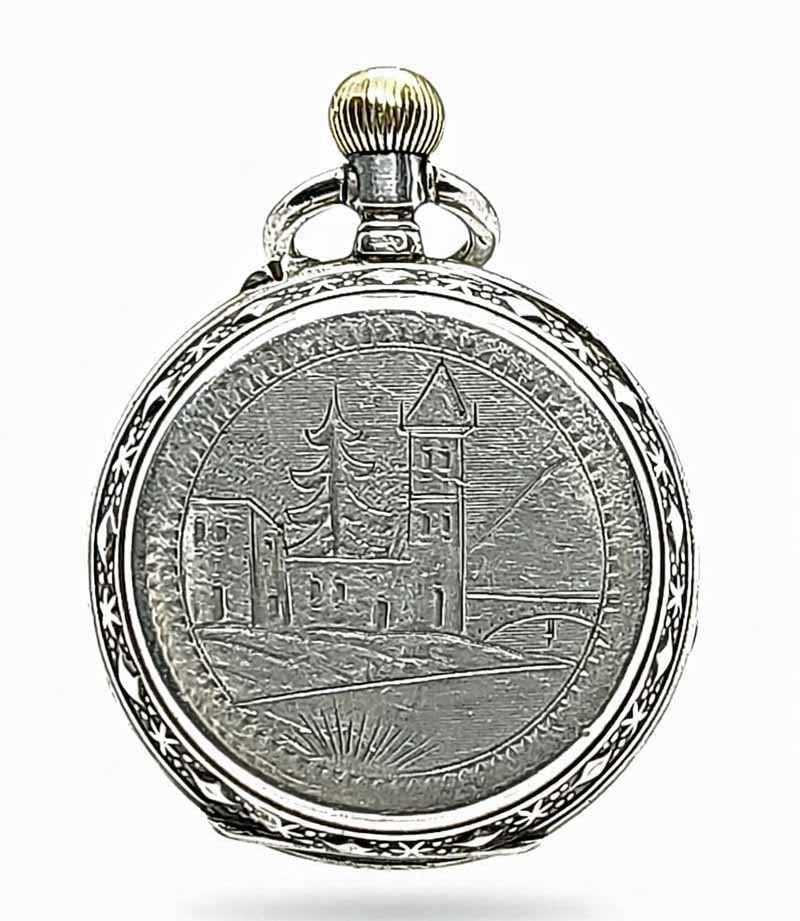 Swiss Orologi: Taschenuhr Silber antik – Usato da Zug venduto da urzeit 1