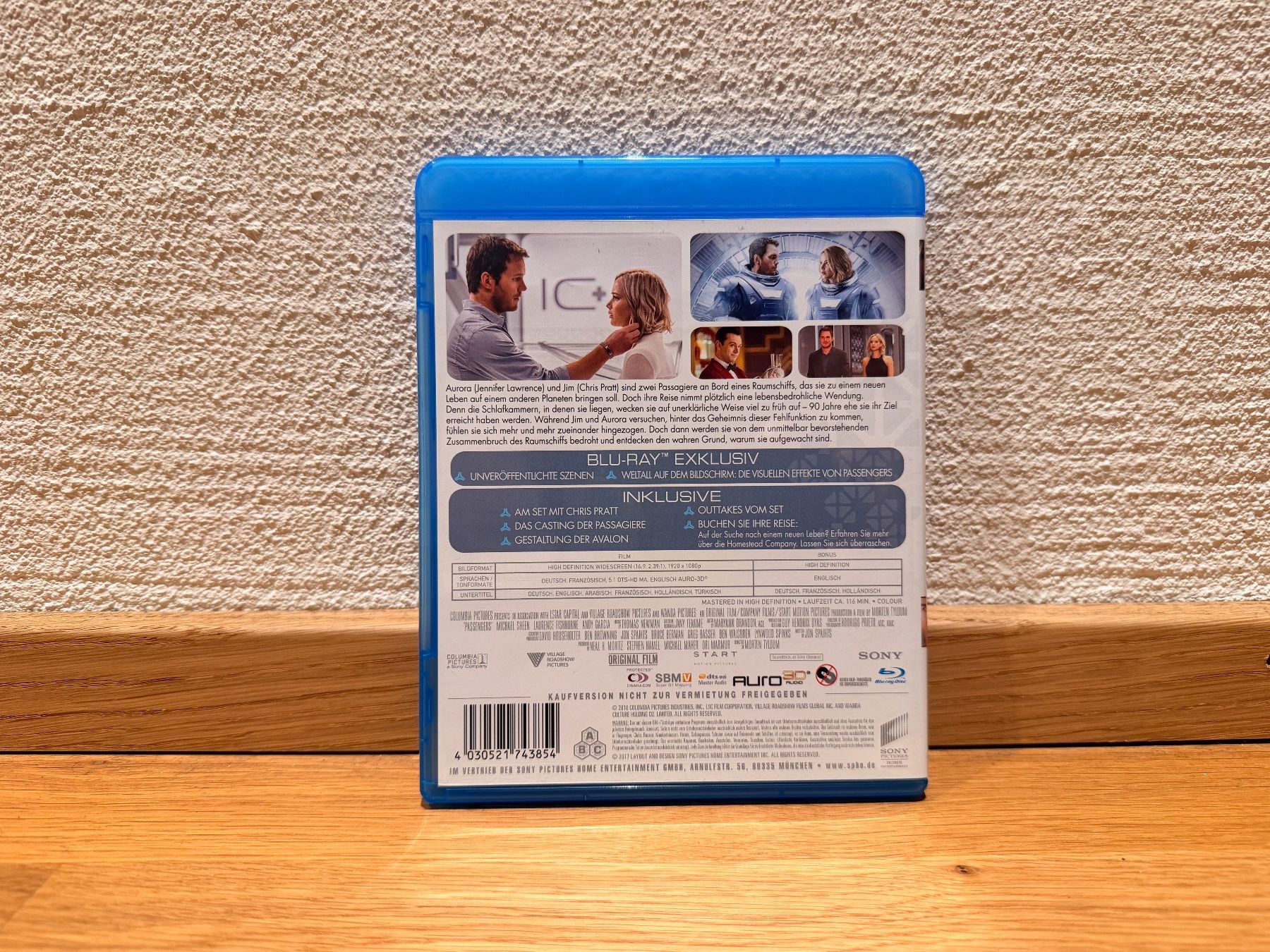 Tutti i DVDs: Passengers (2016) – Usato da Reinach BL venduto da Graphix 1