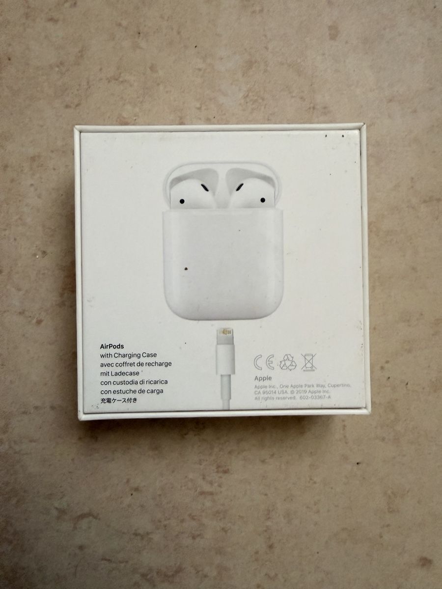 Apple Cuffie: AirPods Original Schachtel – Usato da Muri AG venduto da GIRO777 1