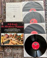 Bach St Matthew Passion Klemperer 4 LP BOX GEWASCHEN TOP