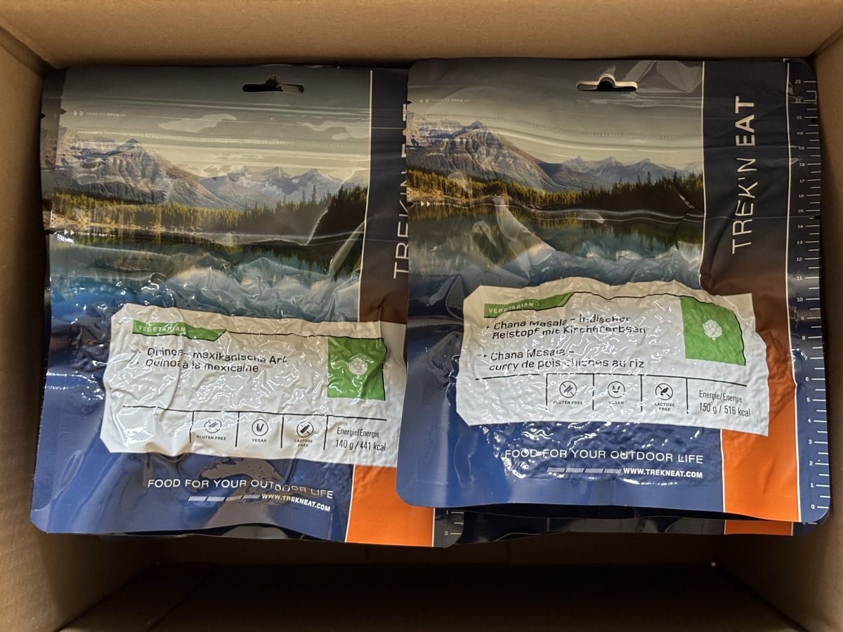 Trek Cibi & Specialità: TREK N EAT Gren-Packs Vegetarisch – Nuovo e nell'imballaggio originale da Küttigen venduto da tmh_2vpc