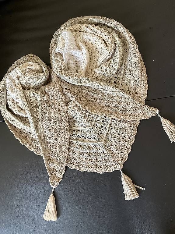 Foulard & Sciarpe: Tuch "Lieblingsmuster" – Nuovo (secondo la descrizione) da Neuhausen venduto da Mandala65 3