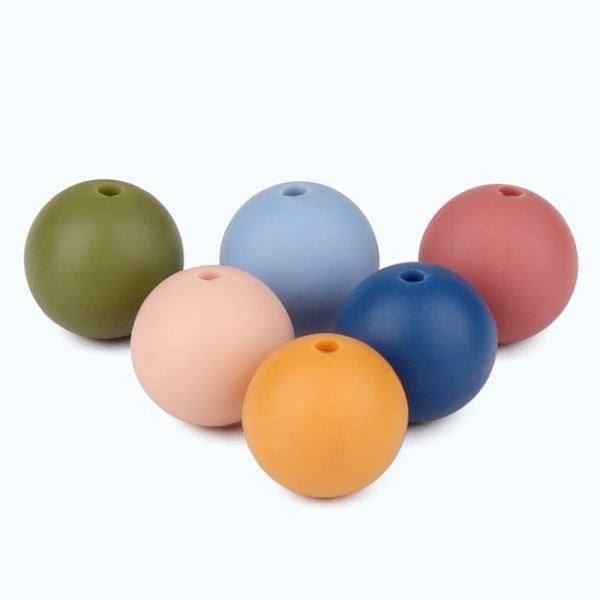 Perles (synthétiques): Perlen Silikon 12mm – Neuf (Voir description) à Alpnachstad par perlengaby