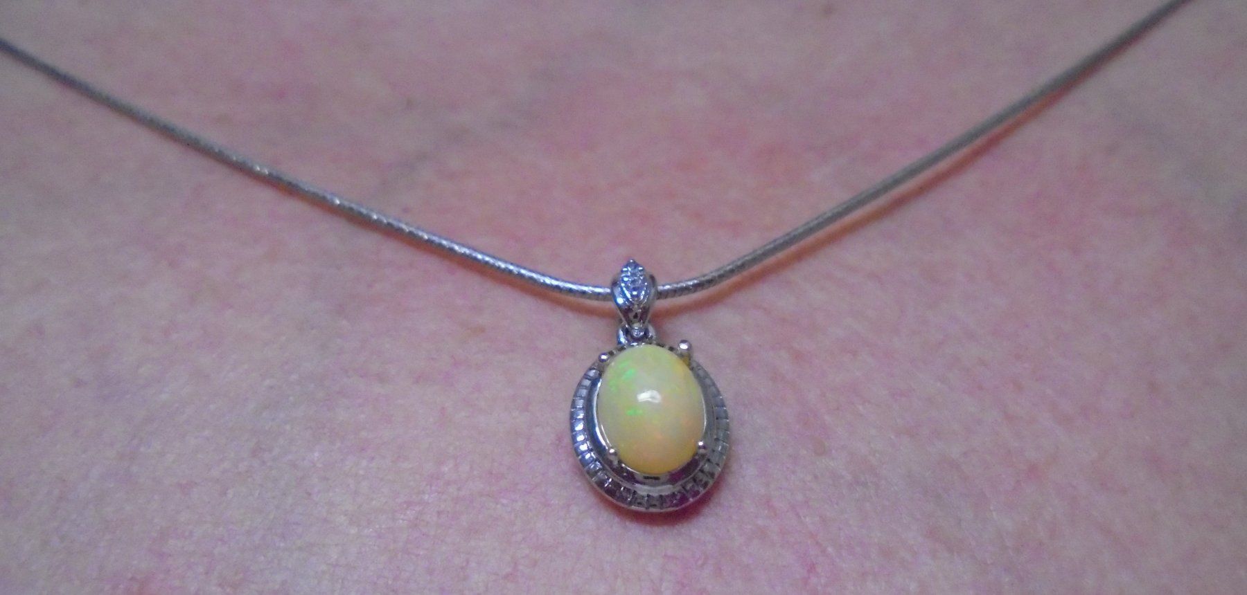 Anhänger: Echtschmuck: Welo-Opal Silberanhänger – Neu (gemäss Beschreibung) aus Zuchwil von maumauchi 8
