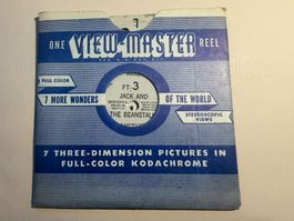 View-Master 3D: Nr. FT-3 JACK AND THE BEANSTALK