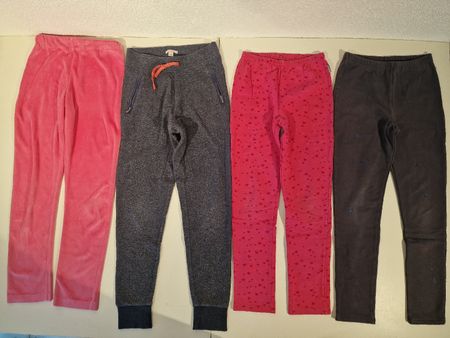 4er Set Mädchen Soft Hosen, Jako-o, Esprit, Gr 140/146
